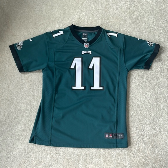 Eagles 2016 Carson Wentz Used Nike jersey - Picture 1 of 5